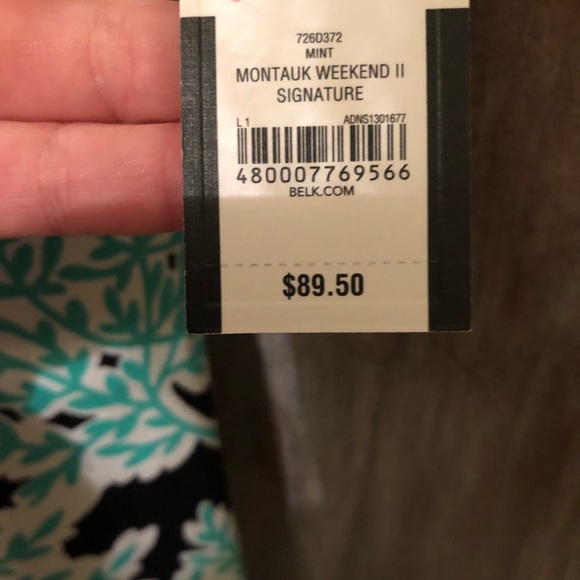 Crown & Ivey turquoise and navy dress - Picture 2 of 6